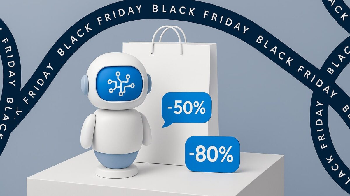 تاثیر چت بات پشتیبانی هوش مصنوعی در موفقیت جشنواره بلک فرایدی